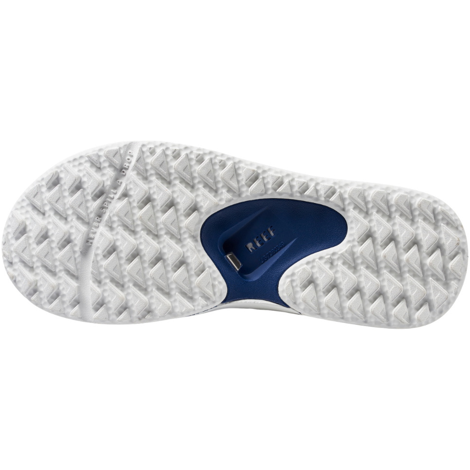 2026 Reef Mens Fanning Pregame Sandals CJ6409 - Navy / White